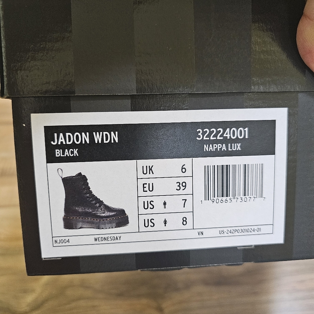 Dr. Martens Jadon Wednesday Boots - Picture 13 of 16